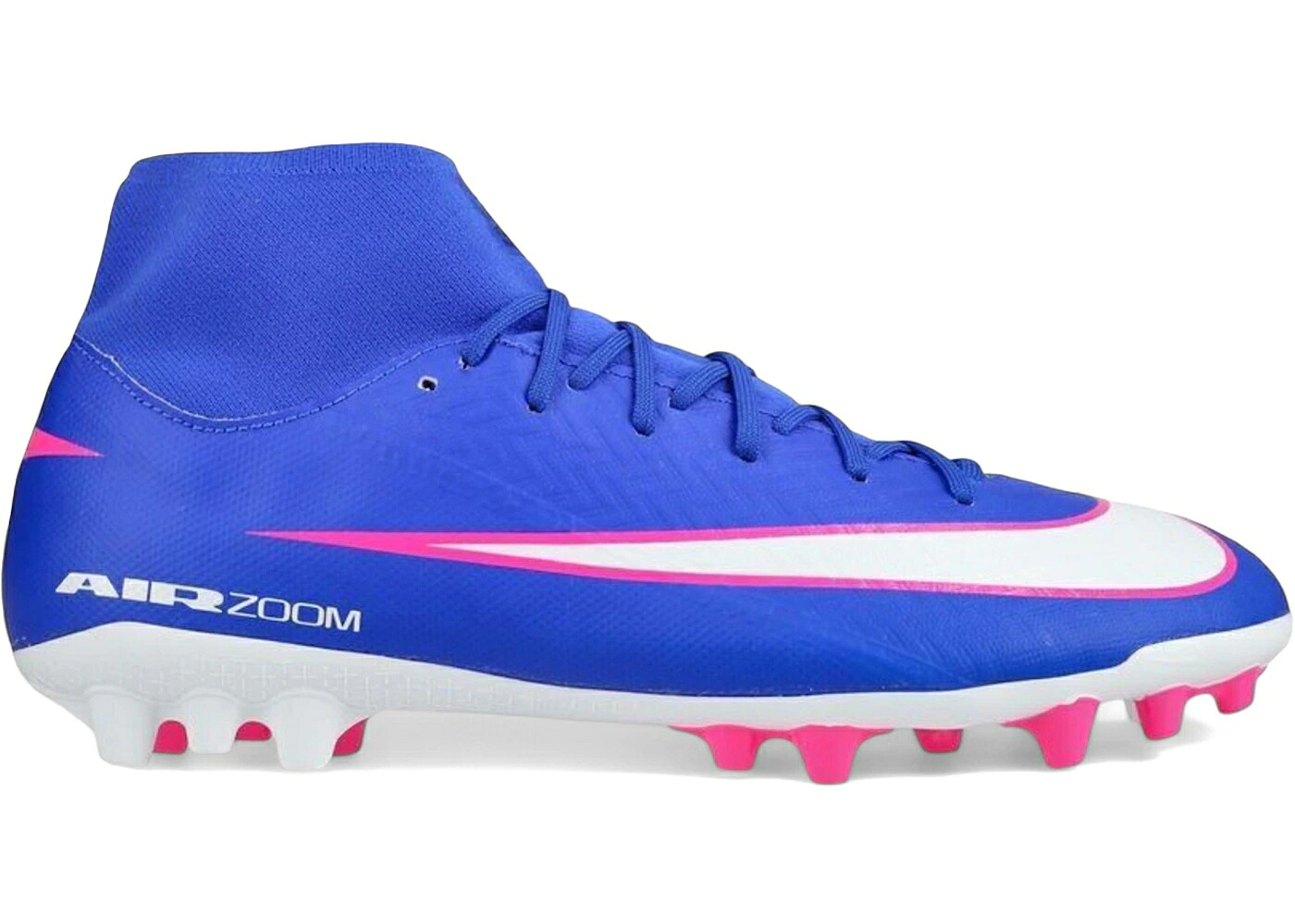 ナイキ 望遠レンズ 翰林院 青味 青み 白いこと 白いこと スニーカー メンズ NIKE ZOOM MERCURIAL SUPERFLY 10 ACADEMY AG ATTACK PACK / RACER BLUE WHITE