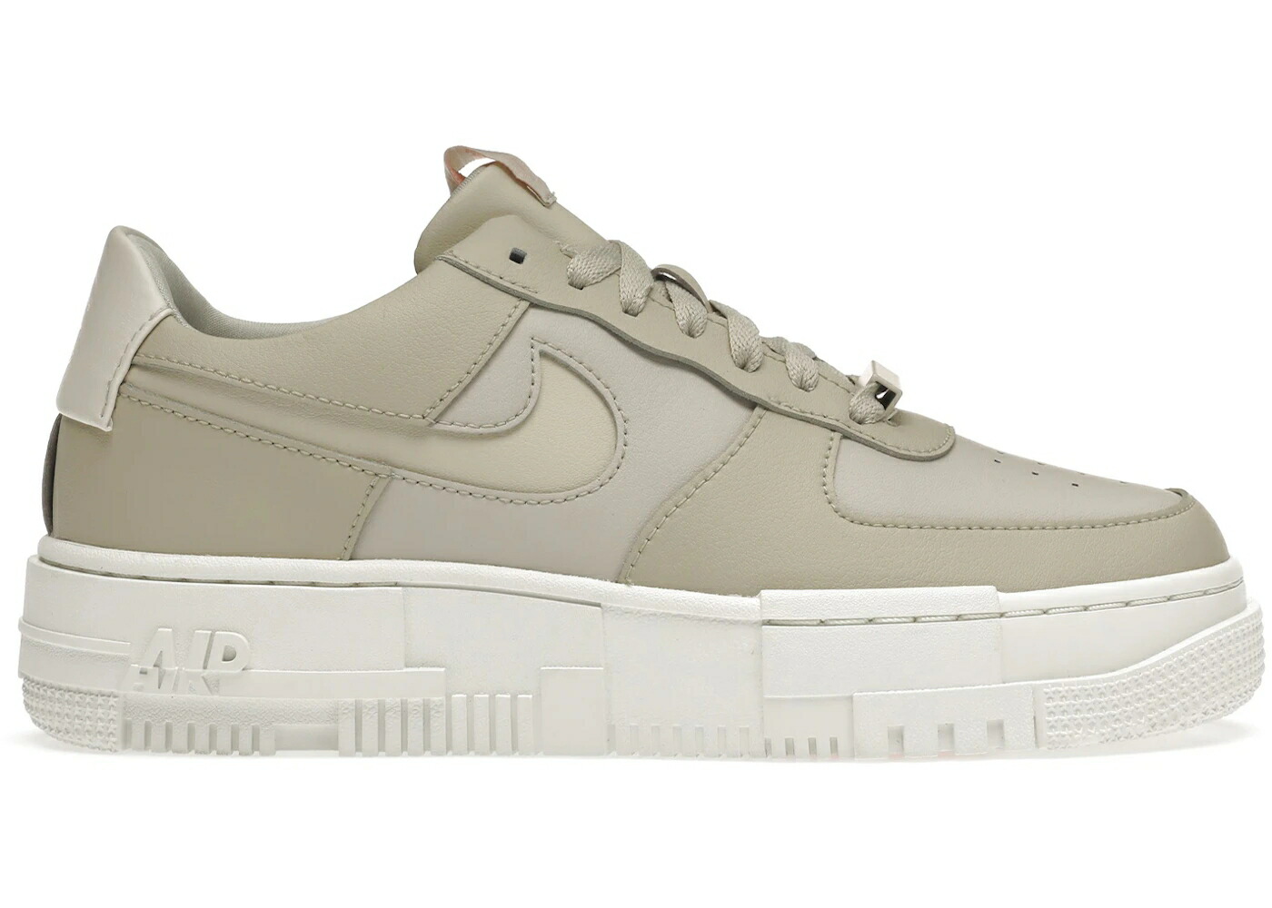 ナイキ 白色 ホワイト エアフォース WOMEN スニーカー レディース NIKE AIR FORCE 1 LOW PIXEL STONE BONE SUMMIT WHITE (WOMEN) / LIGHT STONE SUMMIT WHITE PALE