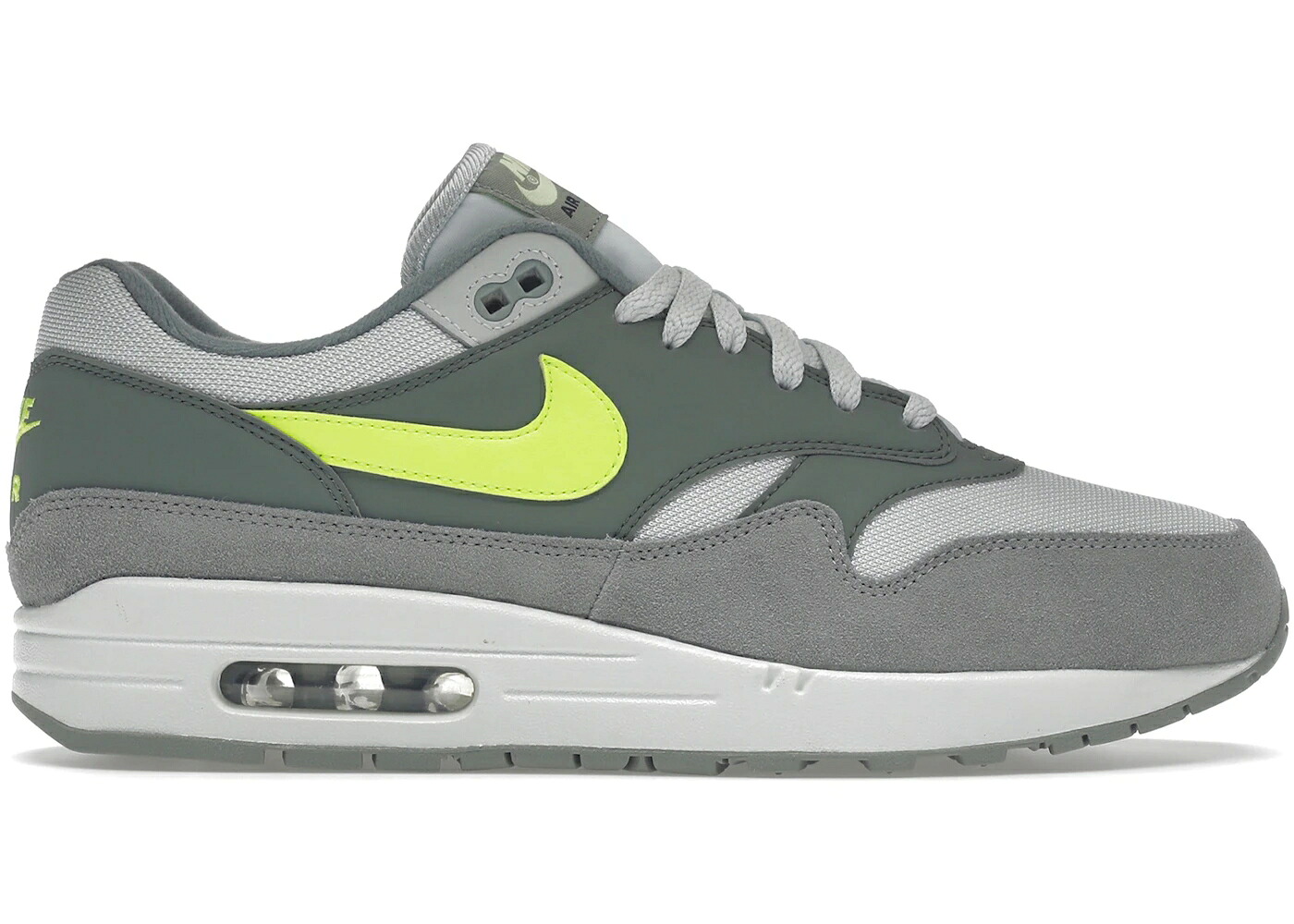 ナイキ マックス 緑 緑であること エア湖マックス スニーカー メンズ NIKE AIR MAX 1 MICA GREEN VOLT / MICA GREEN VOLT CLAY GREEN