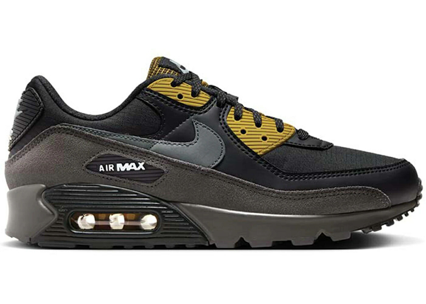 ナイキ マックス 黒いこと 黒いこと 青碧 青碧 大気圏マックス スニーカー メンズ NIKE AIR MAX 90 BLACK BRONZINE / BLACK BRONZINE BLUE TINT MEDIUM