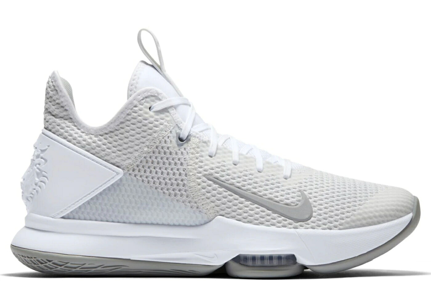 ナイキ レブロン 白色 ホワイト 灰色 グレー ピュア プラチナム ウィットネス スニーカー メンズ NIKE LEBRON WITNESS 4 WHITE WOLF GREY / WHITE WOLF GREY PURE PLATINUM｜スニケス 86,900円