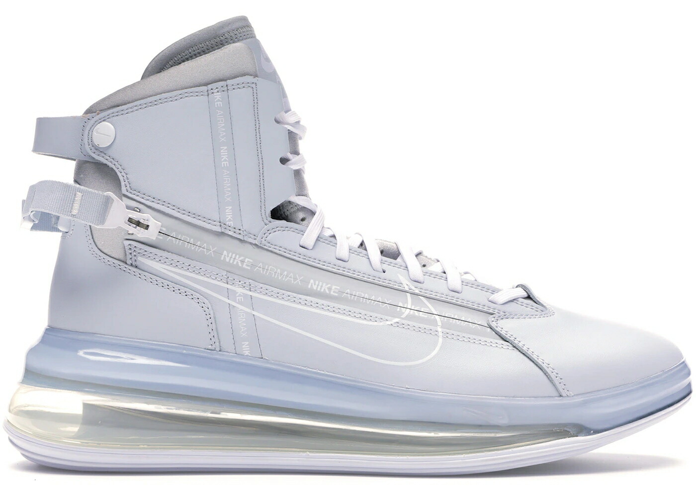 ナイキ マックス ピュア プラチナム 白色 ホワイト エアマックス スニーカー メンズ NIKE AIR MAX 720 SATURN PURE PLATINUM / PURE PLATINUM WHITE