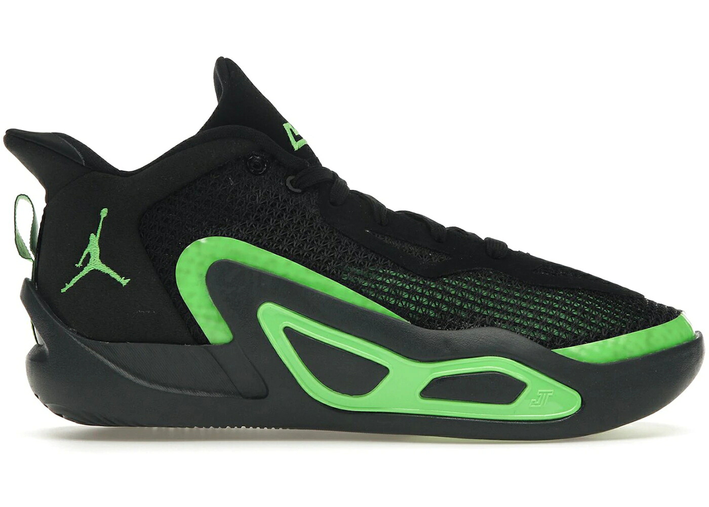 ナイキ ジョーダン セルティックス 黒色 ブラック 緑 グリーン ストライク ジュニア キッズ JORDAN TATUM 1 CELTICS (GS) / BLACK GREEN STRIKE ANTHRACITE ベビー マタニティ スニーカー