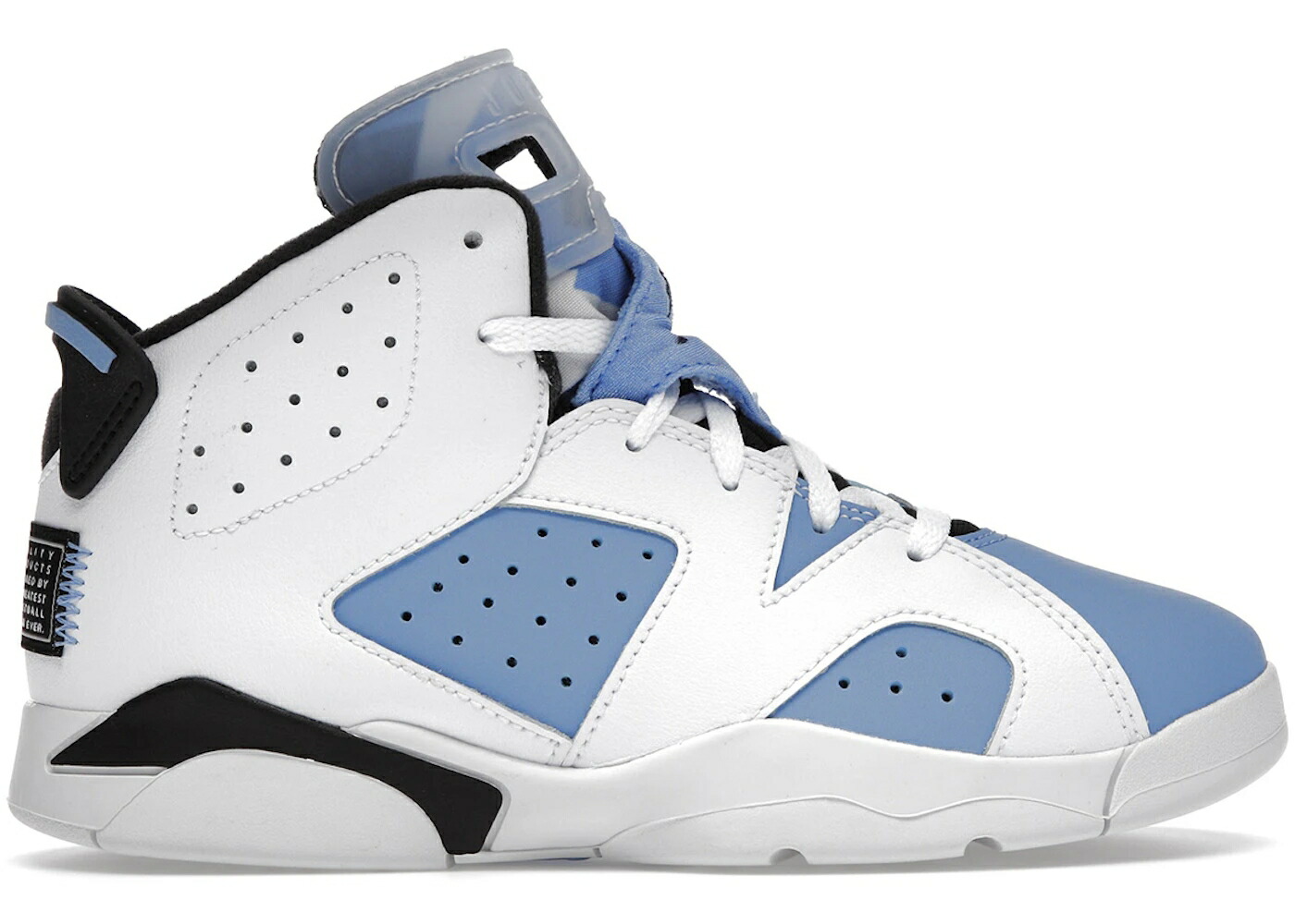 ナイキ ジョーダン 白いこと 白いこと 青み 青色 黒いこと 黒いこと お坊っちゃん キッズ JORDAN 6 RETRO UNC WHITE (なおなお書き) / WHITE UNIVERSITY BLUE BLACK もの言う花 マタニティ スニーカー