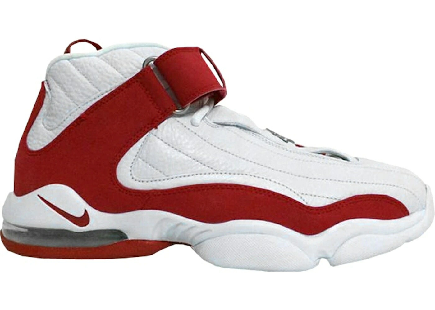 ナイキ ペニー 白色 ホワイト 赤 レッド 灰色 グレー エアペニー スニーカー メンズ NIKE AIR PENNY IV WHITE RED / WHITE VARSITY RED NEUTRAL GREY 58,560円