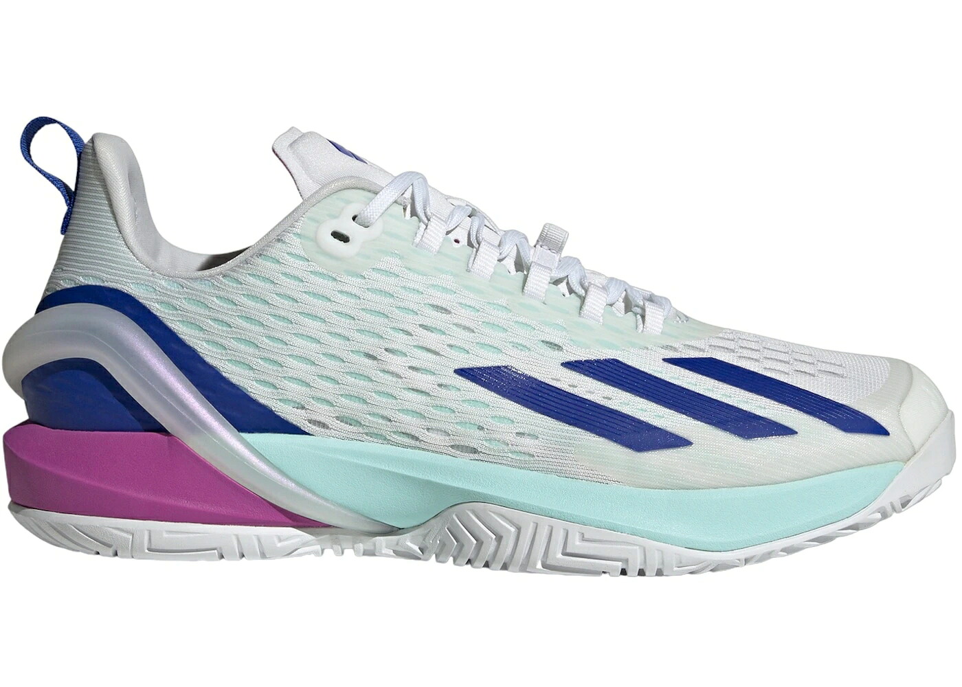 アディダス アディゼロ 白いこと 白いこと 青味 青み アクア スニーカー メンズ ADIDAS ADIZERO CYBERSONIC CLOUD WHITE LUCID BLUE SEMI FLASH AQUA / CLOUD WHITE LUCID BLUE SEMI