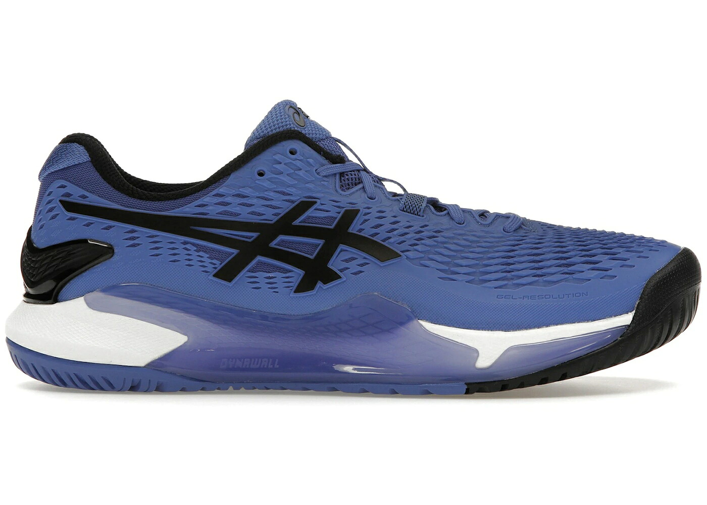 アシックス 黒色 ブラック スニーカー メンズ ASICS GEL-RESOLUTION 9 SAPPHIRE BLACK / SAPPHIRE BLACK