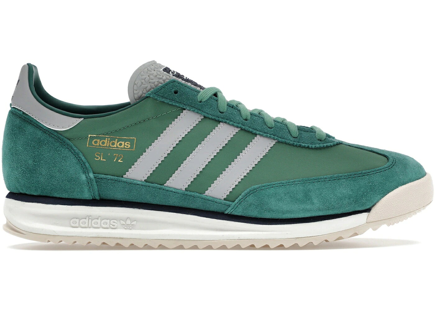 アディダス 緑 緑であること 薄墨色 薄墨色 スニーカー メンズ ADIDAS SL 72 RS PRELOVED GREEN GREY COLLEGIATE / PRELOVED GREEN GREY TWO