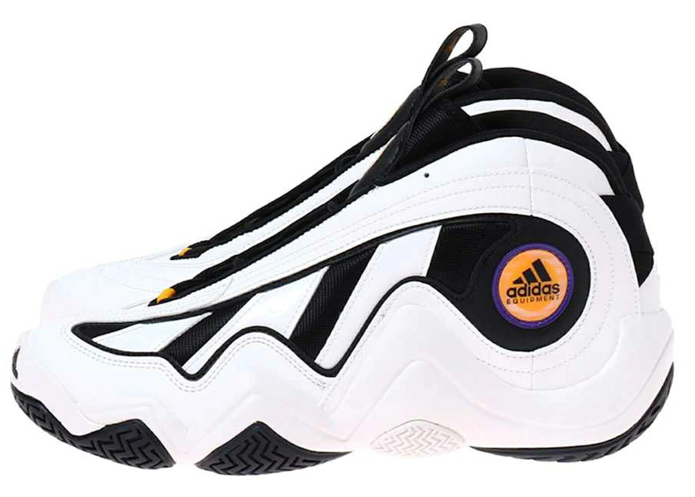 アディダス クレイジー 白いこと 白いこと 黒いこと 黒いこと スニーカー メンズ ADIDAS CRAZY 97 WHITE / WHITE BLACK