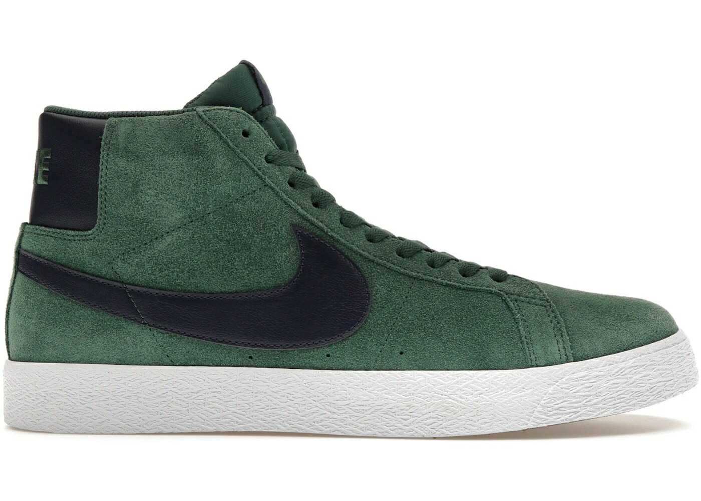 ナイキ エスビー ブレイザー ミッド 緑 グリーン 紺色 ネイビー 白色 ホワイト スニーカー メンズ NIKE SB BLAZER MID NOBLE GREEN / NOBLE GREEN NAVY WHITE