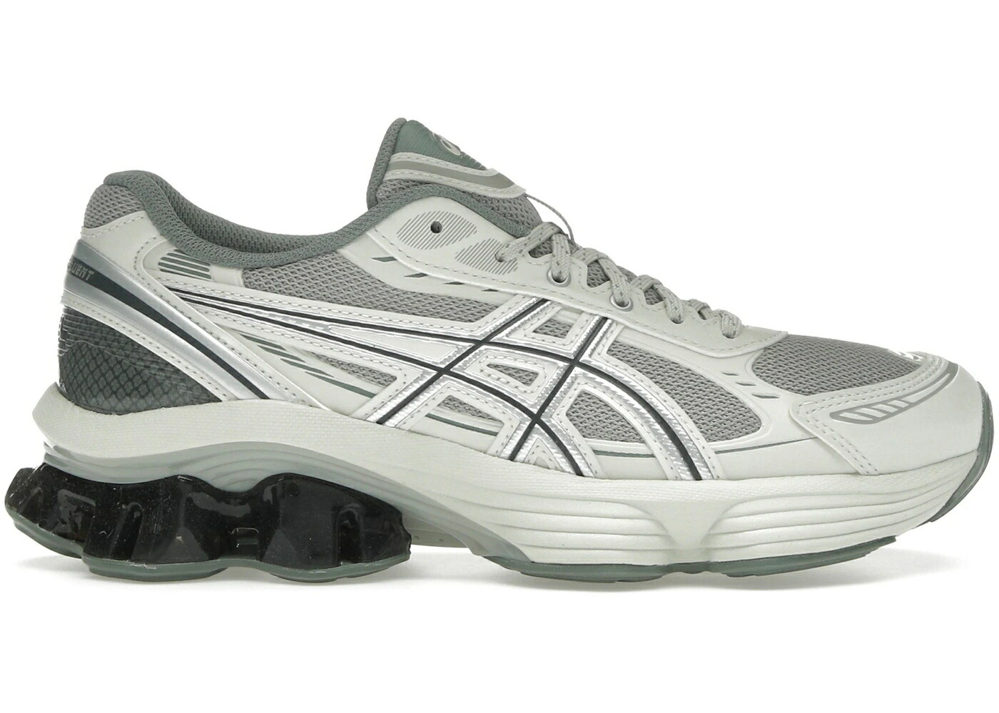 アシックス 灰色 グレー ピュア 銀色 シルバー スニーカー メンズ ASICS GEL-KINETIC FLUENT SEAL GREY PURE SILVER / SEAL GREY PURE SILVER
