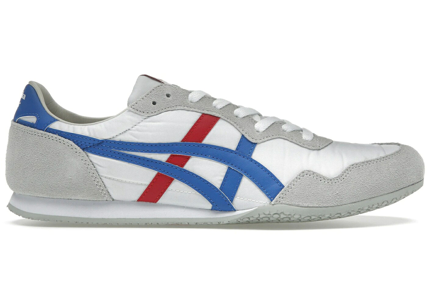 アシックス 白色 ホワイト 青色 ブルー 赤 レッド オニツカタイガー スニーカー メンズ ASICS ONITSUKA TIGER SERRANO WHITE DIRECTOIRE BLUE RED / WHITE DIRECTOIRE BLUE｜スニケス