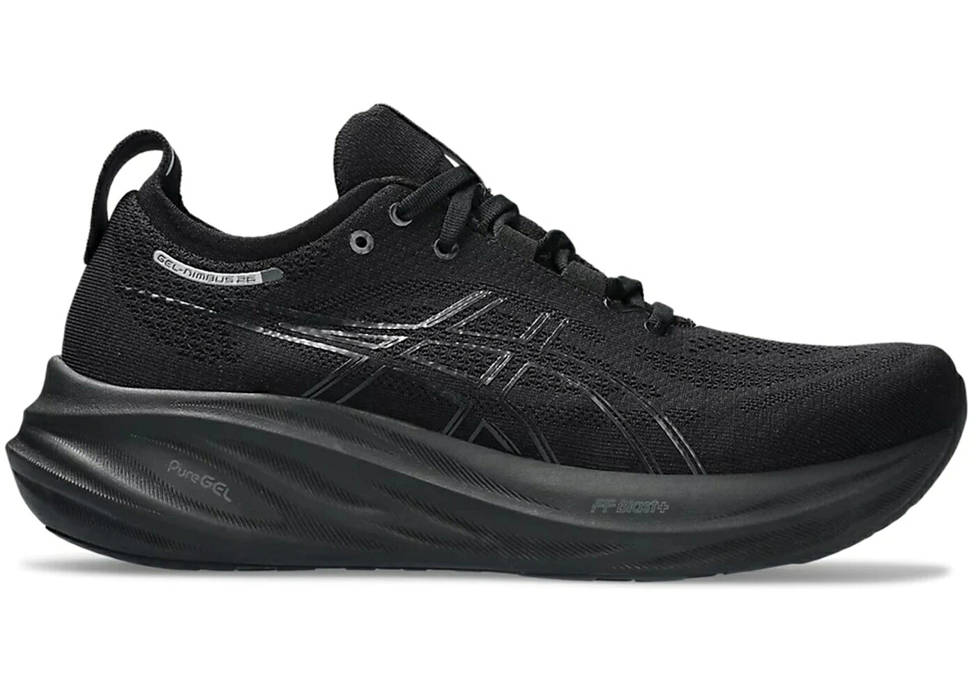 アシックス 黒色 ブラック スニーカー メンズ ASICS GEL-NIMBUS 26 BLACK / BLACK BLACK