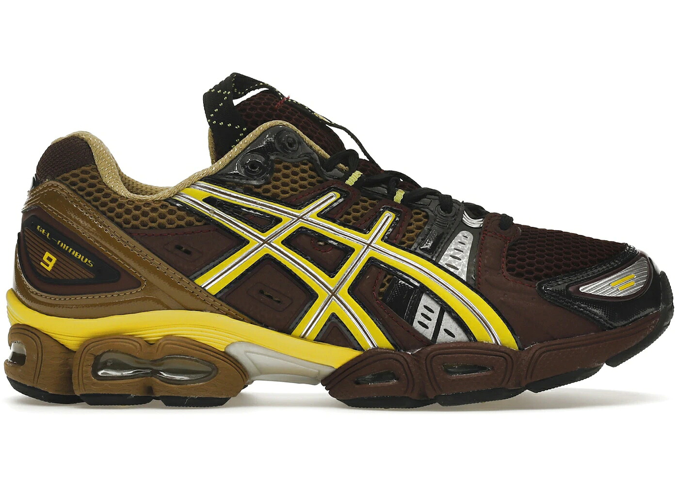 アシックス 緑 緑であること スニーカー メンズ ASICS UB3-S GEL-NIMBUS 9 KIKO KOSTADINOV RUM RASIN / RUM RASIN GREEN SHEEN