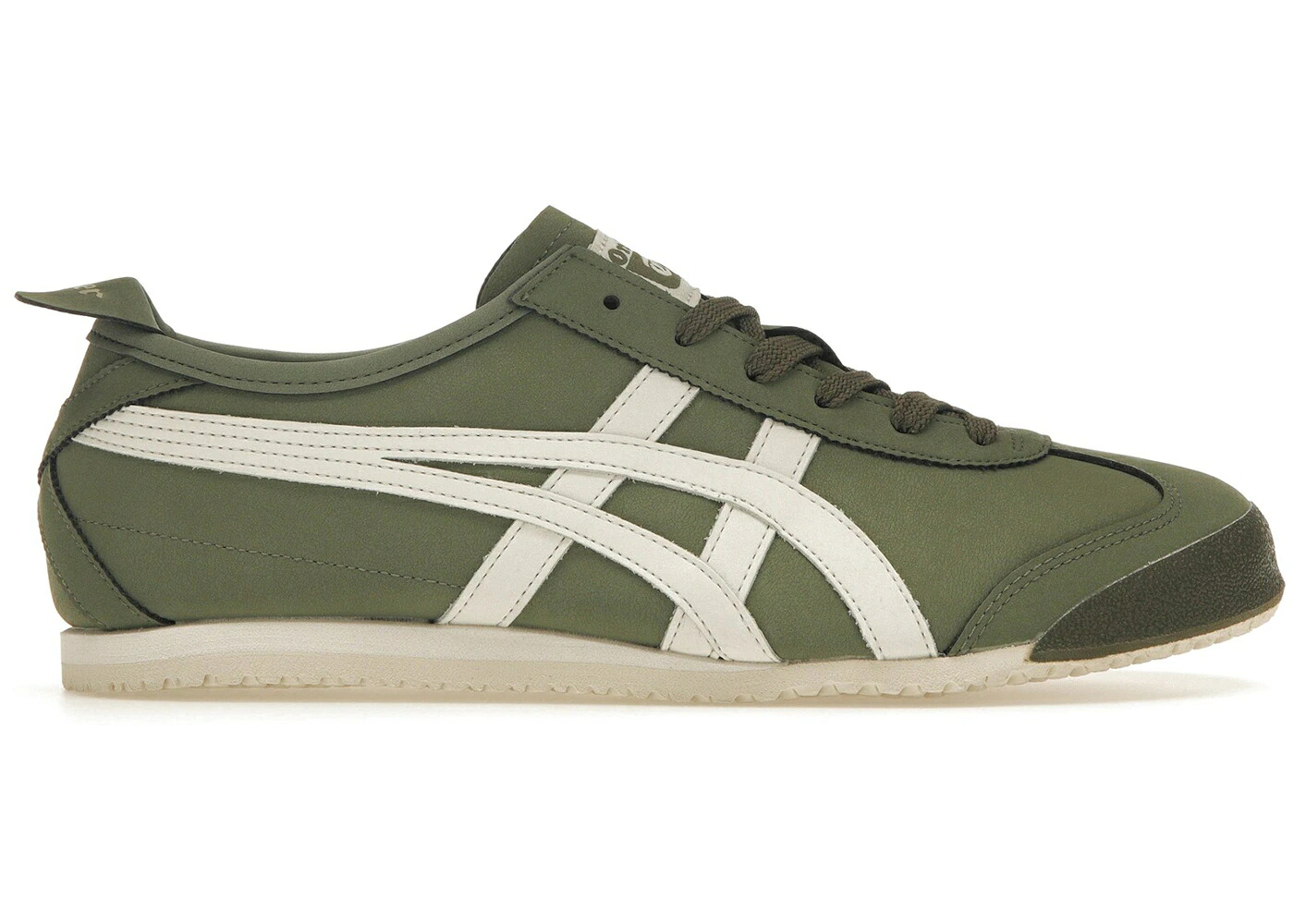 アシックス メキシコ合衆国 緑 緑であること 皮膚軟化剤 オニツカタイガー スニーカー メンズ ASICS ONITSUKA TIGER MEXICO 66 MANTLE GREEN CREAM / MANTLE GREEN CREAM