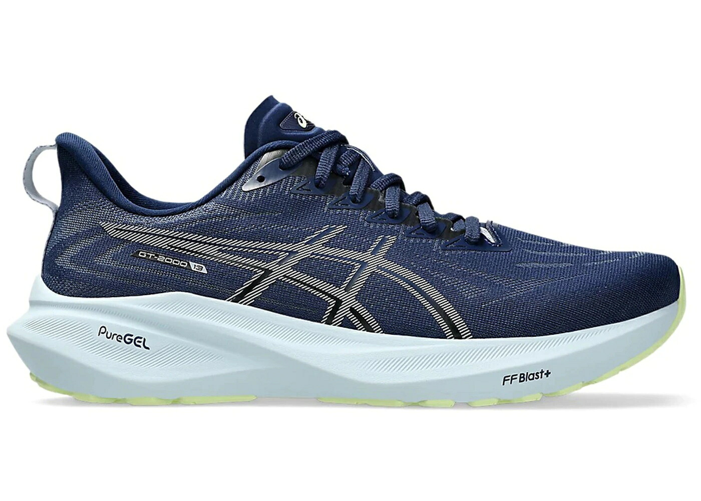 アシックス サーティーン 青色 ブルー 灰色 グレー スニーカー メンズ ASICS GT-2000 13 BLUE EXPANSE GREY / BLUE EXPANSE GREY BLUE|スニケス