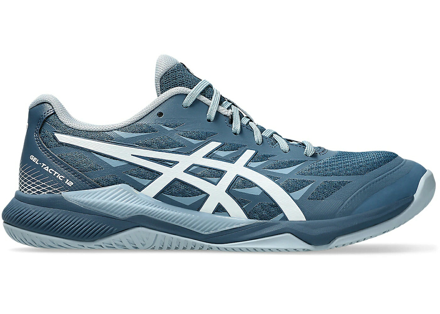 アシックス ビンテージ ヴィンテージ 藍色 インディゴ 白いこと 白いこと スニーカー メンズ ASICS GEL-TACTIC 12 VINTAGE INDIGO WHITE / VINTAGE INDIGO WHITE