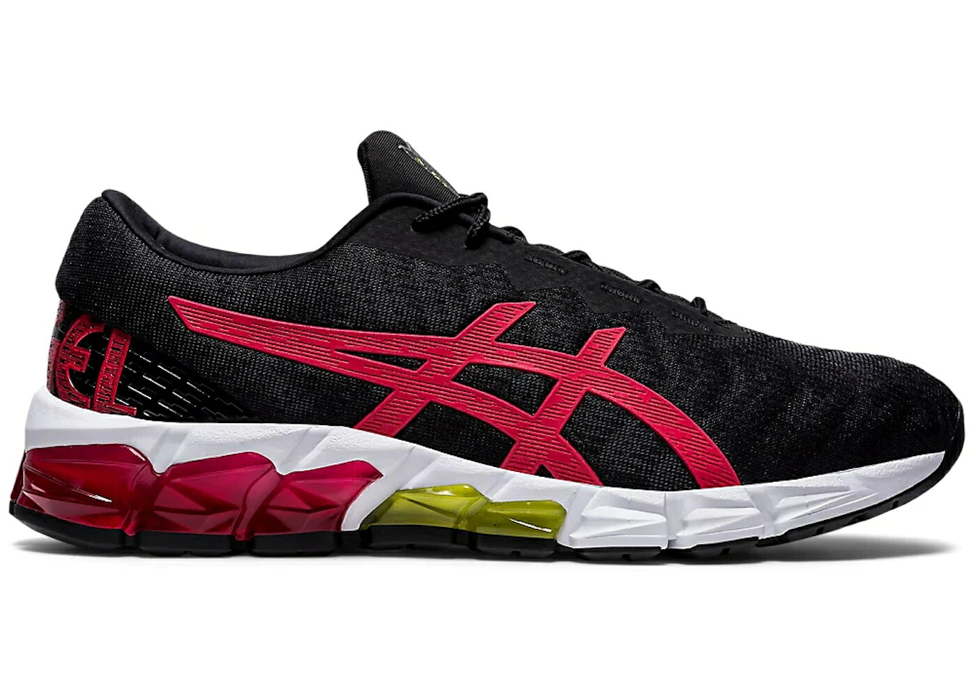 アシックス 黒色 ブラック クラシック 赤 レッド スニーカー メンズ ASICS GEL-QUANTUM 180 5 BLACK CLASSIC RED / BLACK CLASSIC RED