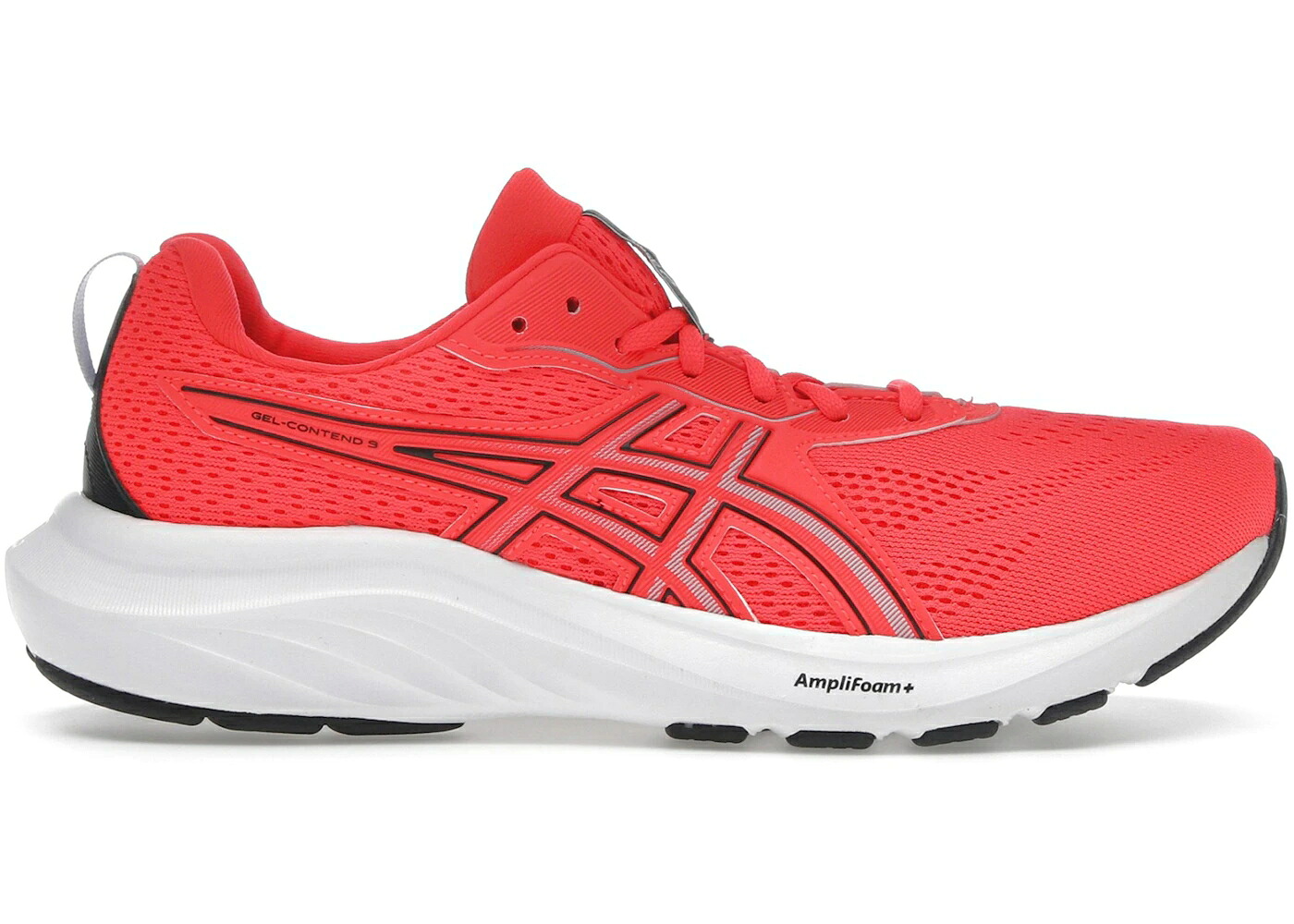 アシックス 赤 赤いこと 青味 青色 スニーカー メンズ ASICS GEL-CONTEND 9 FLASH RED BLUE FADE / FLASH RED BLUE FADE