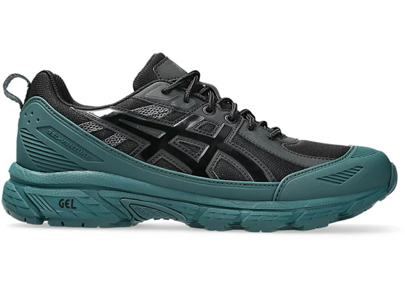 アシックス 緑 緑であること 黒いこと 黒いこと スニーカー メンズ ASICS GEL-VENTURE 6 SHIELD SAXON GREEN BLACK / SAXON GREEN BLACK