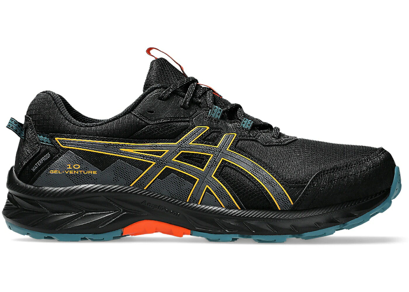 アシックス 黒色 ブラック 灰色 グレー スニーカー メンズ ASICS GEL-VENTURE 10 WP BLACK CARRIER GREY / BLACK CARRIER GREY