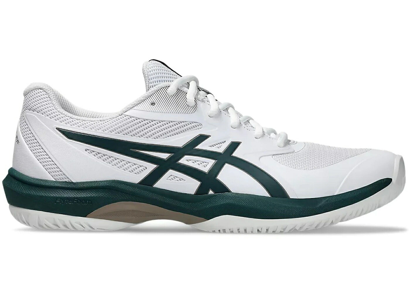 アシックス ゲーム 白色 ホワイト 緑 グリーン スニーカー メンズ ASICS GAME FF WHITE SAXON GREEN / WHITE SAXON GREEN