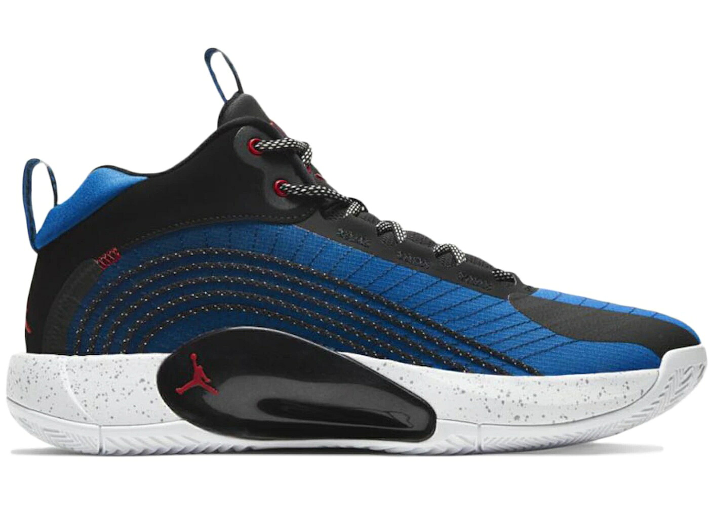 ナイキ ジョーダン 飛び降りるマン 青碧 青色 黒いこと 黒いこと 赤 赤いこと スニーカー メンズ JORDAN JUMPMAN 2021 PF BLUE VOID / BLACK UNIVERSITY RED BLUE スニーカー-靴