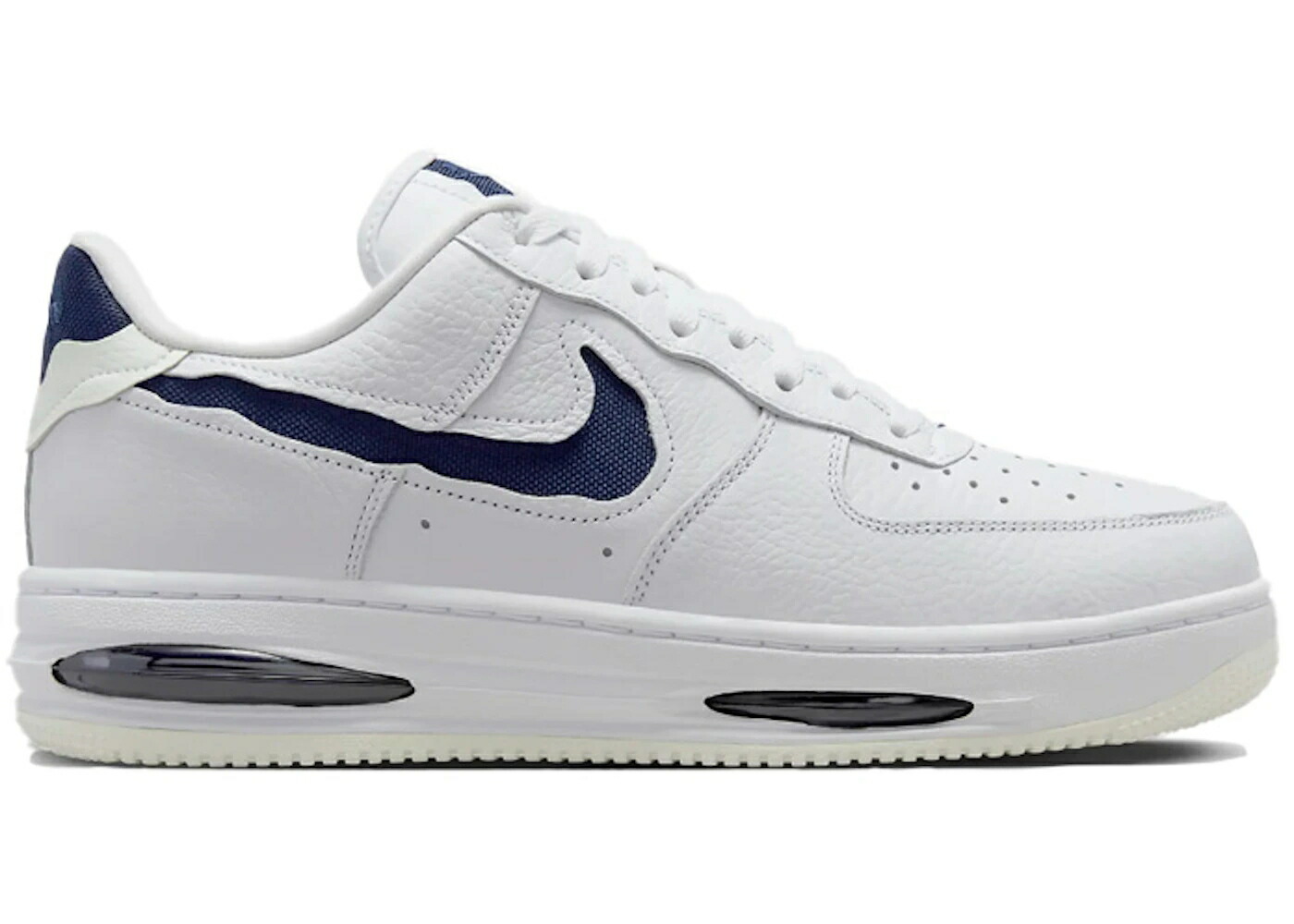 ナイキ 紺色 ネイビー 白色 ホワイト エアフォース スニーカー メンズ NIKE AIR FORCE 1 LOW EVO MIDNIGHT NAVY / WHITE SUMMIT WHITE MIDNIGHT NAVY 40,625円