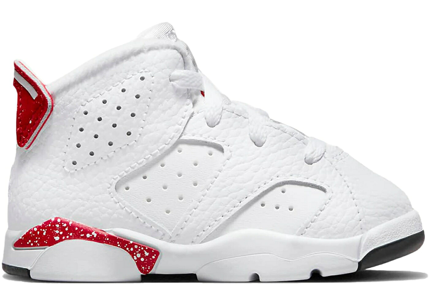 ナイキ ジョーダン 赤 赤いこと 白いこと 白いこと 黒いこと 黒いこと お坊っちゃん キッズ JORDAN 6 RETRO RED OREO (TD) / WHITE UNIVERSITY RED BLACK