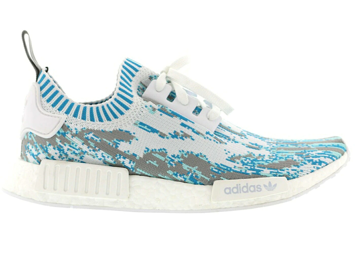 アディダス アクア 白いこと 白いこと スニーカー メンズ ADIDAS NMD R1 SNEAKERSNSTUFF DATAMOSH CLEAR AQUA / FOOTWEAR WHITE CLEAR AQUA LAB