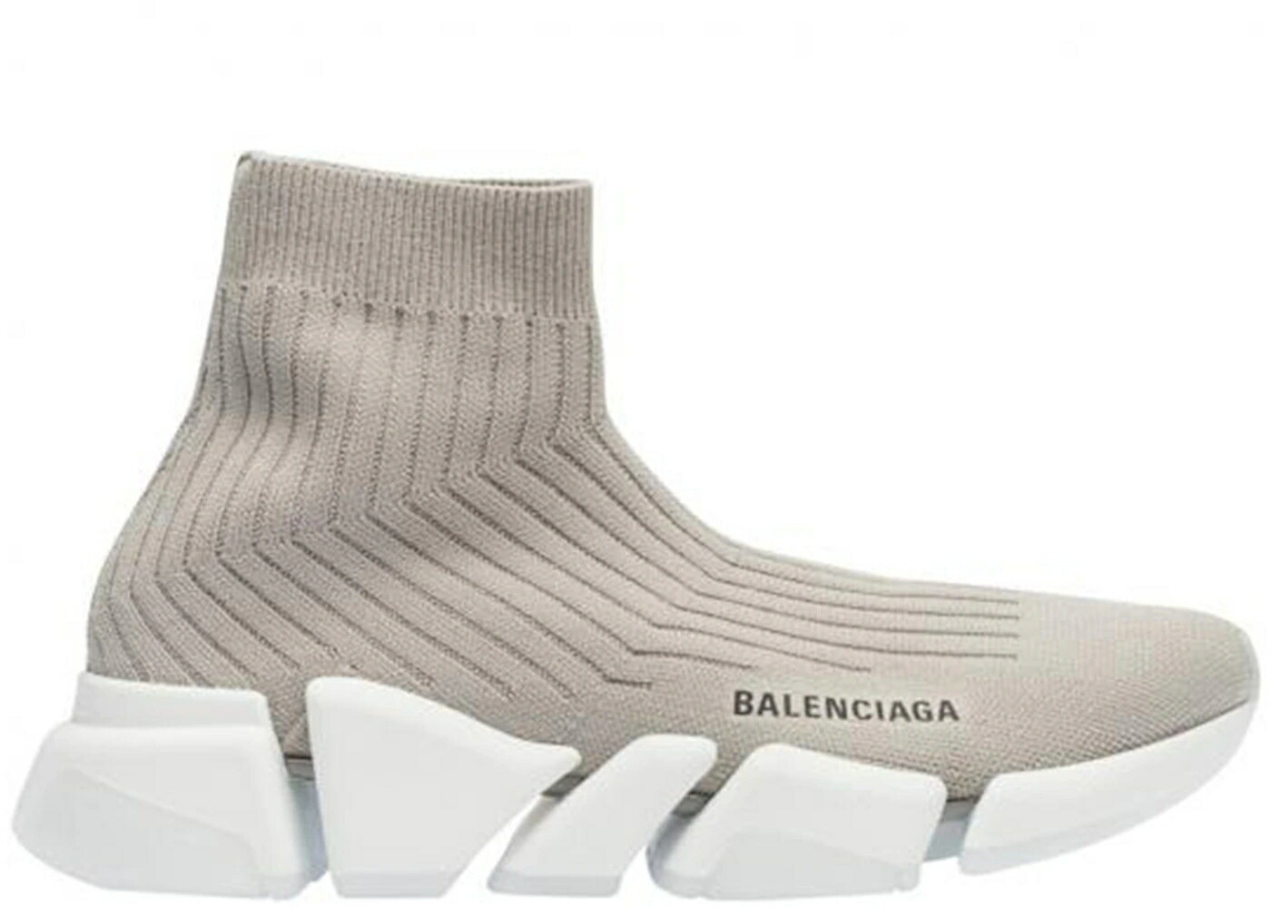 バレンシアガ スピード トレーナー 灰色 グレー グレイ WOMEN スニーカー レディース BALENCIAGA SPEED TRAINER RIB-KNIT LIGHT GRAY (WOMEN) / LIGHT GRAY