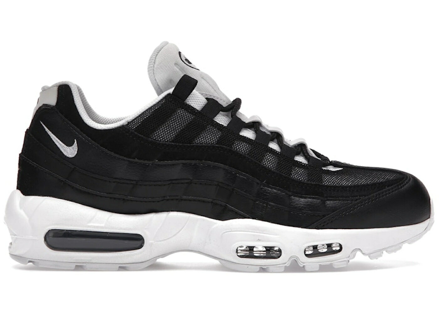 ナイキ マックス 黒いこと 黒いこと 白いこと 白いこと エア湖マックス スニーカー メンズ NIKE AIR MAX 95 YIN YANG BLACK / BLACK BLACK WHITE