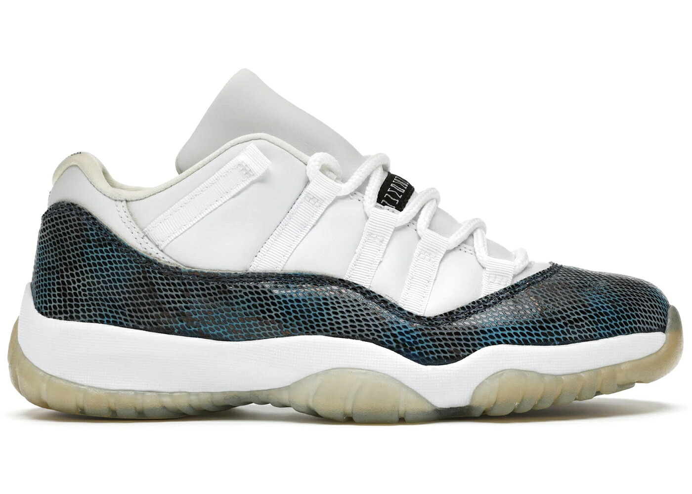 ナイキ ジョーダン 紺色 ネイビー 白色 ホワイト 黒色 ブラック スニーカー メンズ JORDAN 11 LOW NAVY SNAKESKIN (2001) / WHITE BLACK NAVY｜スニケス