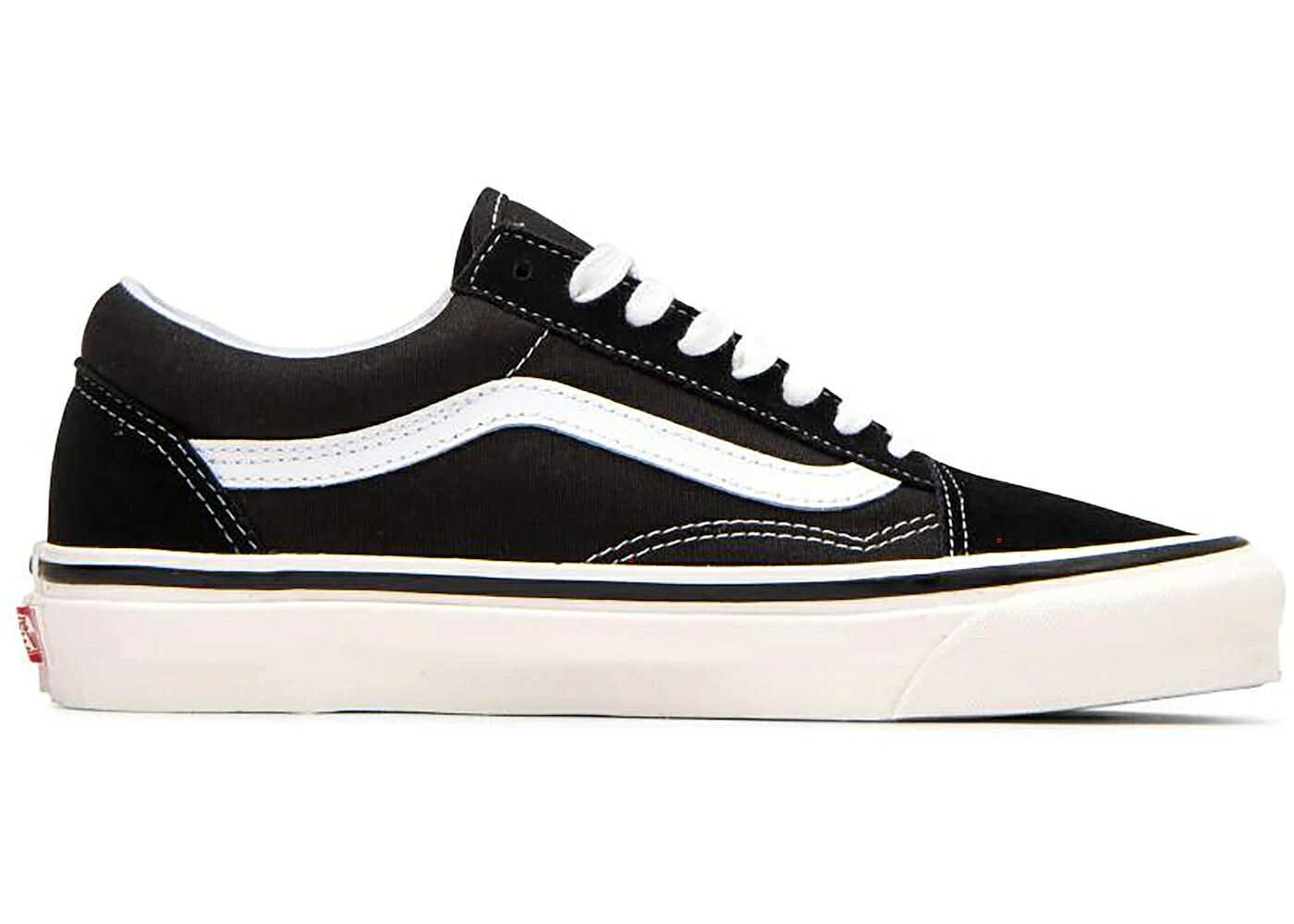 ヴァンズ バンズ アナハイム ファクトリー 黒色 ブラック 白色 ホワイト オールドスクール スニーカー メンズ VANS OLD SKOOL 36 ANAHEIM FACTORY BLACK WHITE / BLACK TRUE WHITE