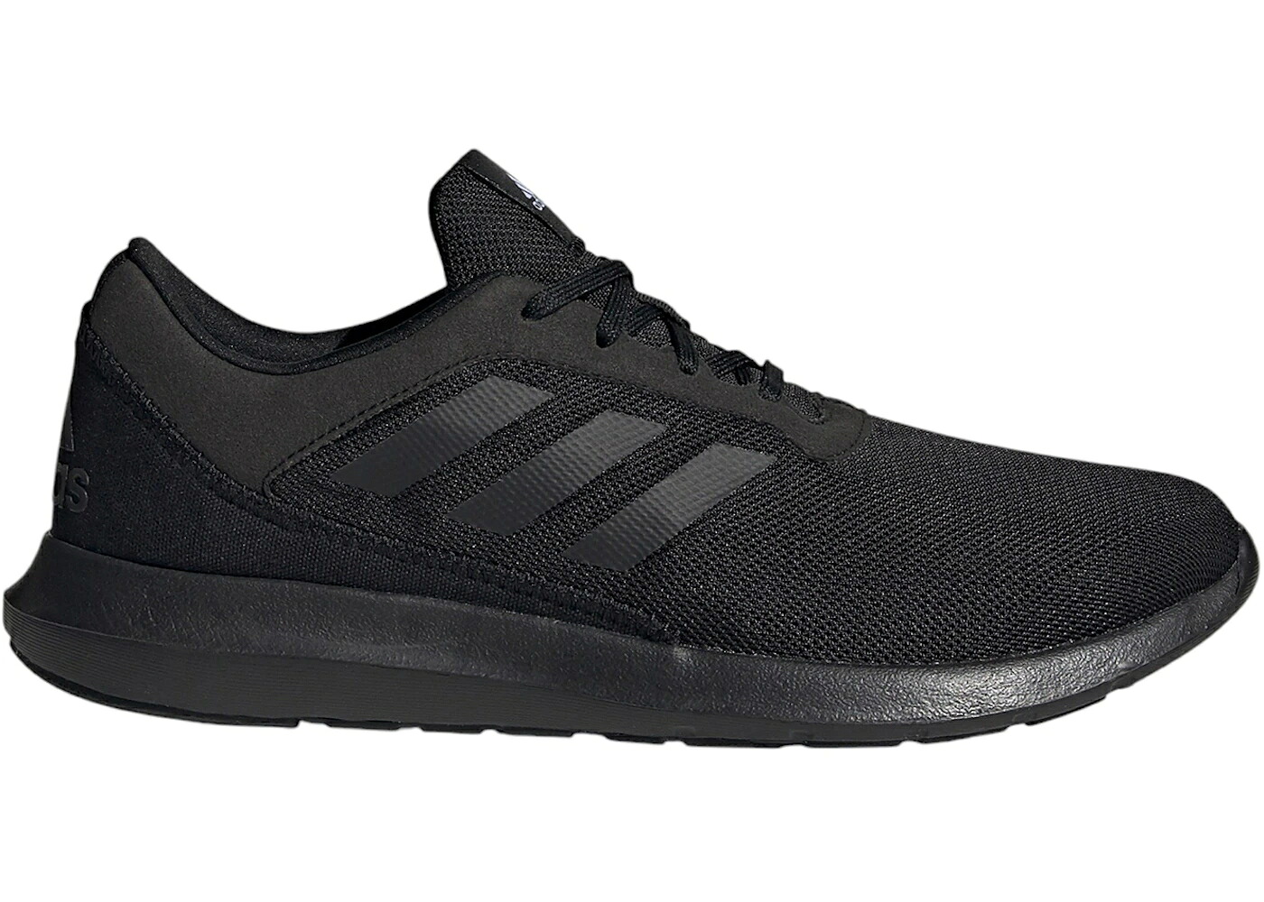 アディダス コア 黒色 ブラック 白色 ホワイト スニーカー メンズ ADIDAS CORERACER CORE BLACK CLOUD WHITE / CORE BLACK CORE BLACK CLOUD｜スニケス