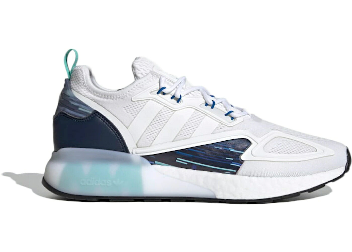 アディダス ブースト 白色 ホワイト スニーカー メンズ ADIDAS ZX 2K BOOST GAMING PACK / CLOUD WHITE CLOUD WHITE|スニケス