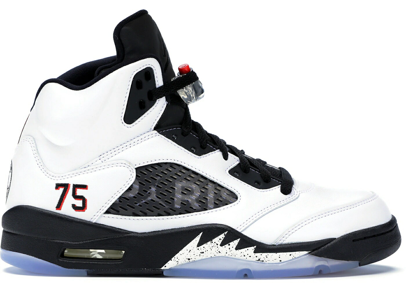 ナイキ ジョーダン 白色 ホワイト 赤 レッド 黒色 ブラック F&F スニーカー メンズ JORDAN 5 RETRO PARIS SAINT-GERMAIN WHITE (F&F) / WHITE CHALLENGE RED BLACK