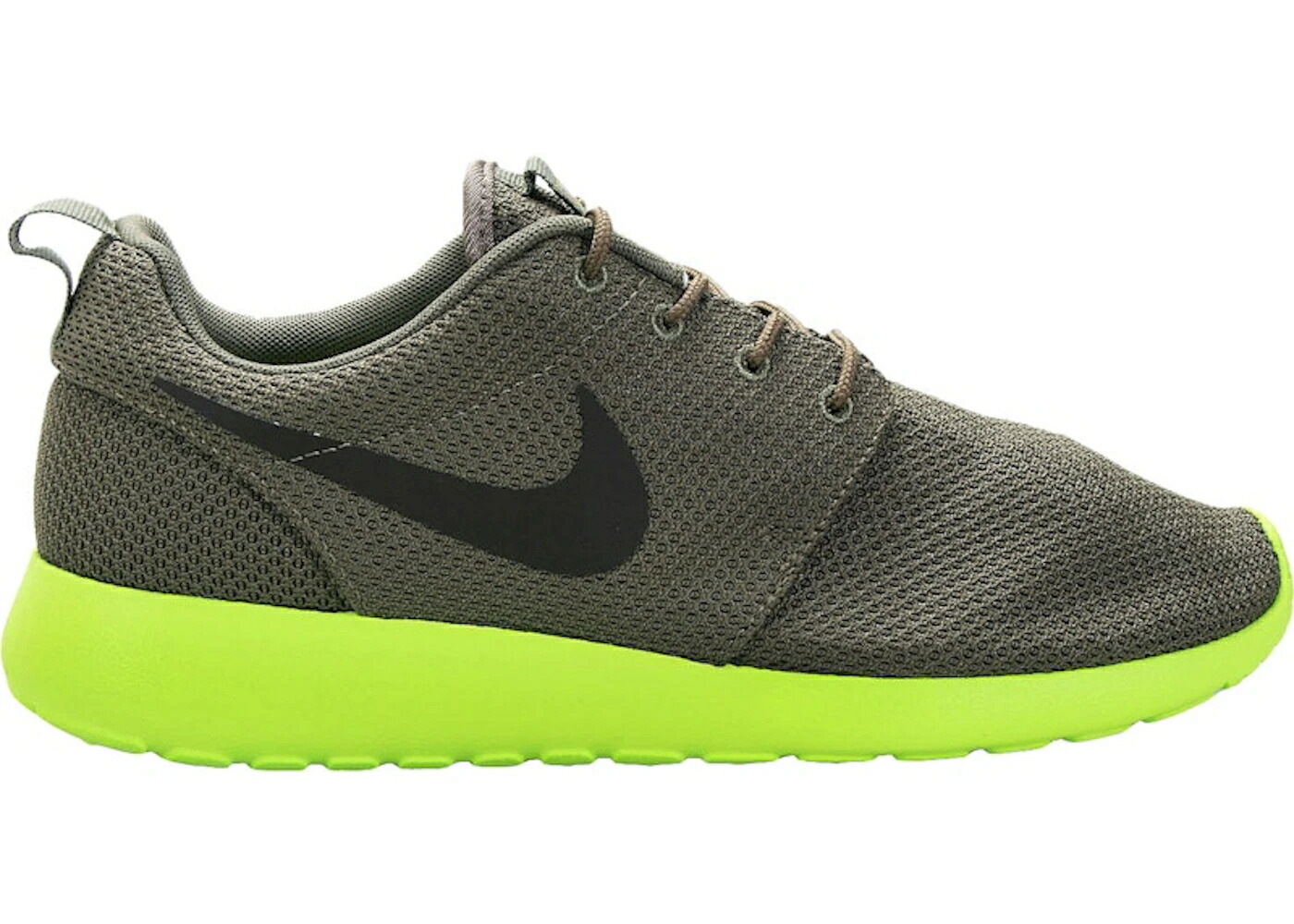 ナイキ ラン 緑 グリーン ディープ スニーカー メンズ NIKE ROSHE RUN TARP GREEN / TARP GREEN DEEP SMOKE VOLT