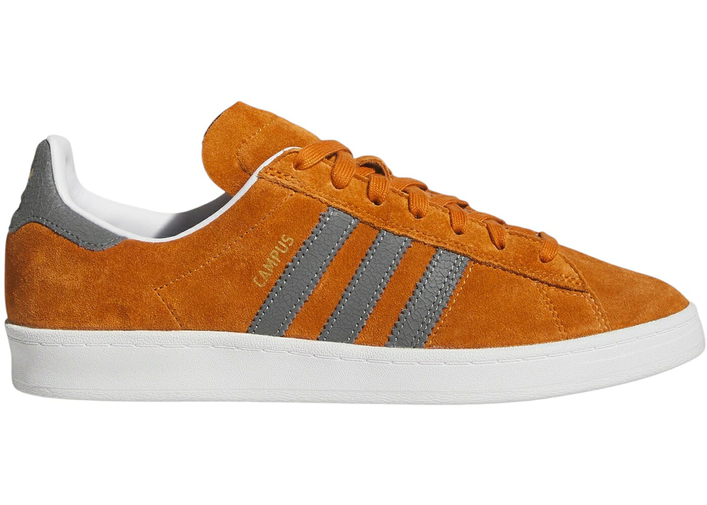 アディダス 校庭 橙 オレンジ色 薄墨色 薄墨色 スニーカー メンズ ADIDAS CAMPUS ADV RUSTIC ORANGE GREY / RUSTIC ORANGE GREY FOUR CLOUD