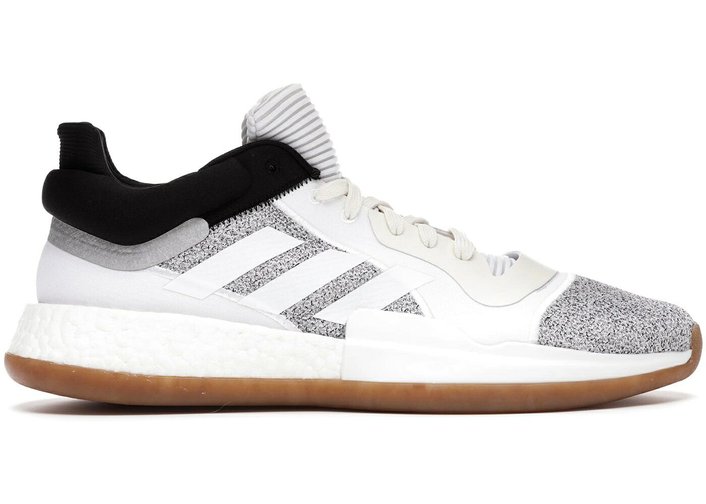 アディダス ブースト 白いこと 白いこと 中核グループ 黒いこと 黒いこと スニーカー メンズ ADIDAS MARQUEE BOOST LOW WHITE GUM / OFF WHITE CLOUD WHITE CORE BLACK 靴-メンズ靴-スニーカー