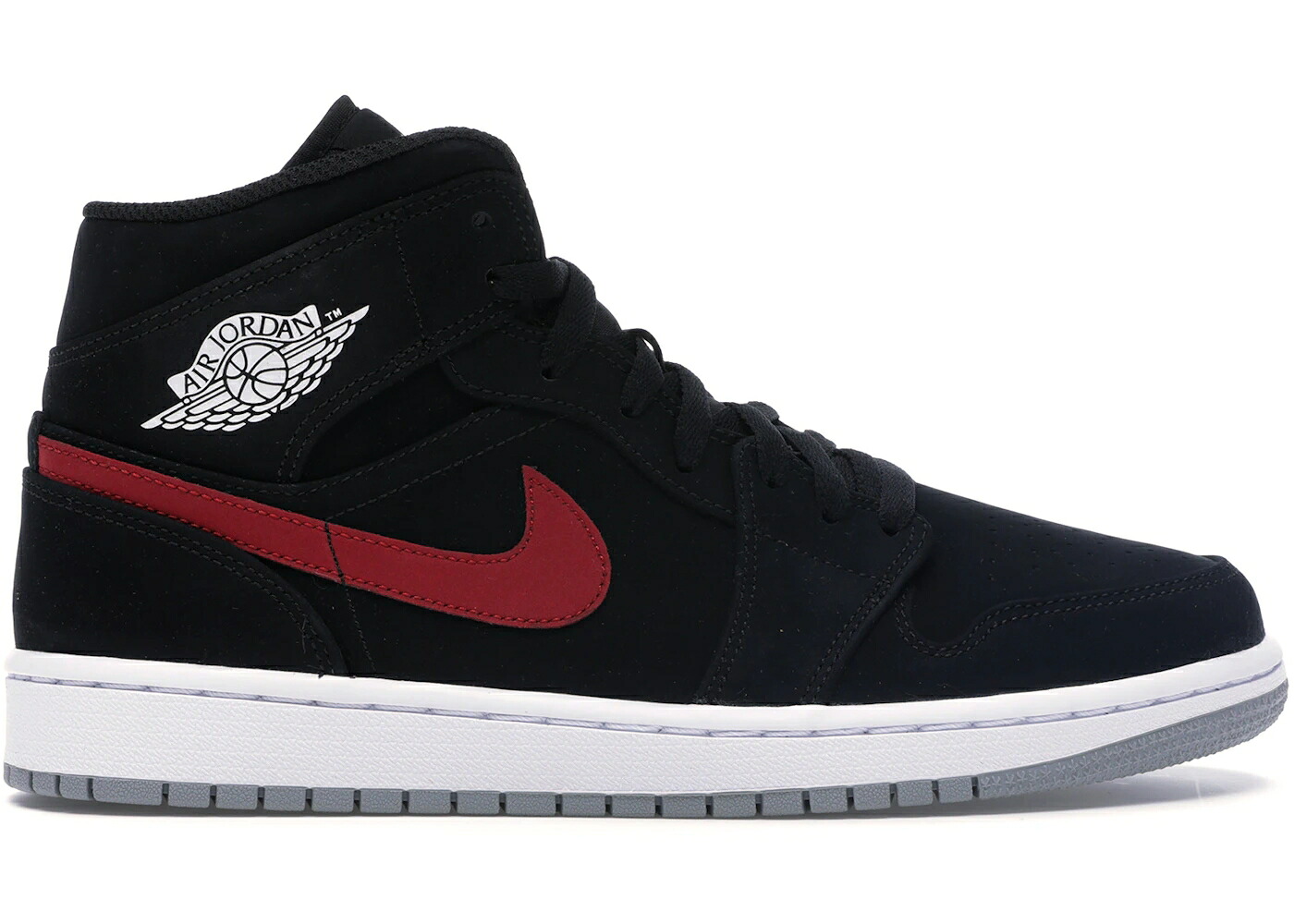 ナイキ ジョーダン ミッド スウッシュ スウォッシュ 黒いこと 黒いこと 赤 赤いこと スニーカー メンズ JORDAN 1 MID MULTI-COLOR SWOOSH BLACK / BLACK VARSITY RED VARSITY ROYAL メンズ靴-スニーカー