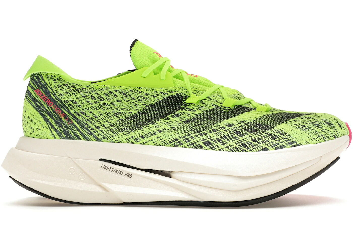 アディダス アディゼロ 中核グループ 黒いこと 黒いこと 2.0 スニーカー メンズ ADIDAS ADIZERO PRIME X STRUNG LUCID LEMON / LUCID LEMON CORE BLACK ARCTIC