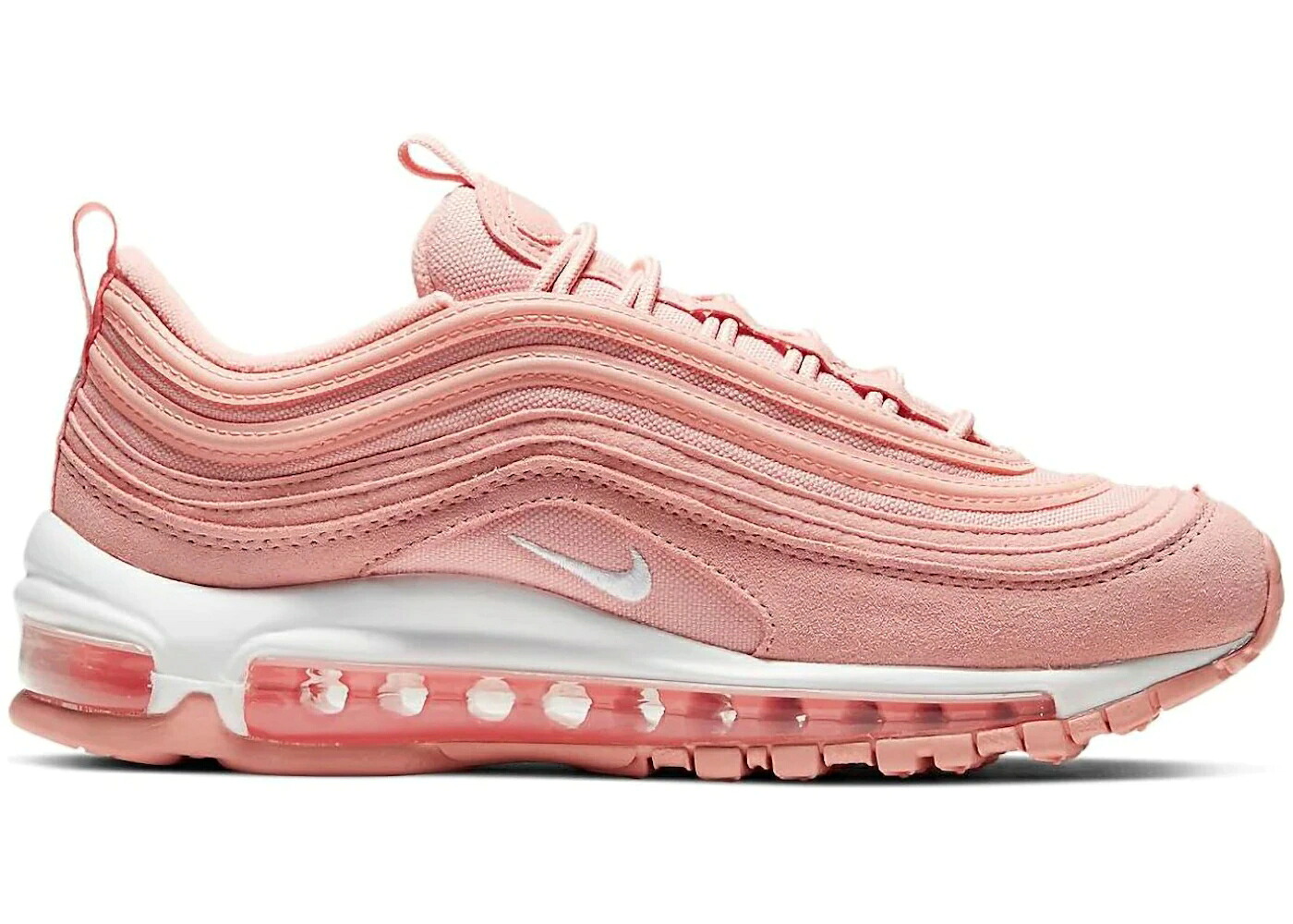 ナイキ マックス 白色 ホワイト エアマックス ジュニア キッズ NIKE AIR MAX 97 PE CORAL STARDUST (GS) / CORAL STARDUST WHITE ベビー マタニティ スニーカー｜スニケス