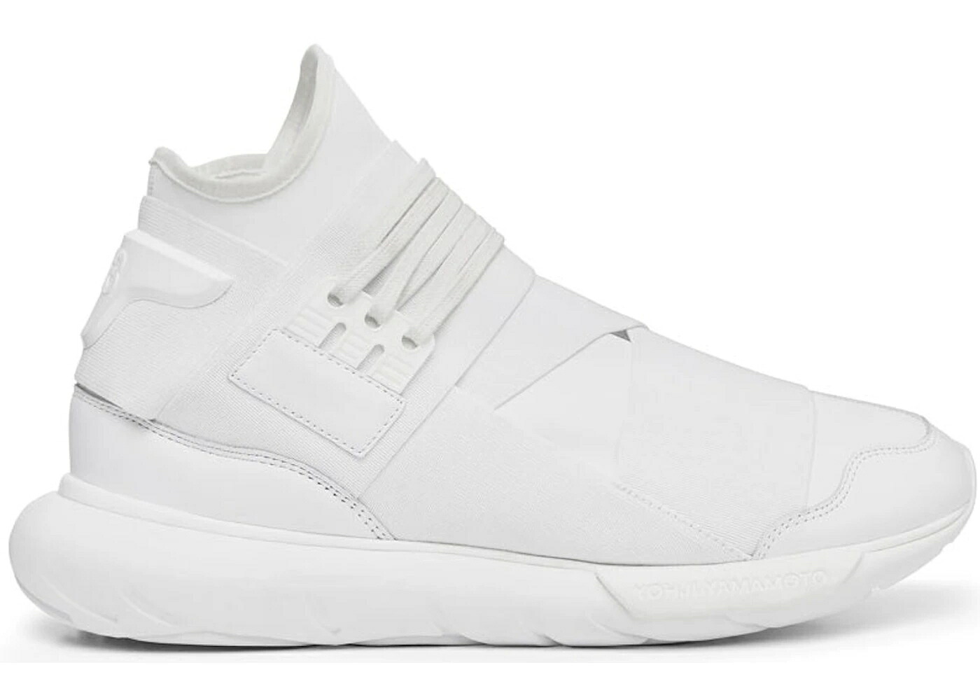 アディダス ご機嫌 白いこと 白いこと 中核グループ スニーカー メンズ ADIDAS Y-3 QASA HIGH TRIPLE WHITE / CORE WHITE CORE WHITE CORE WHITE