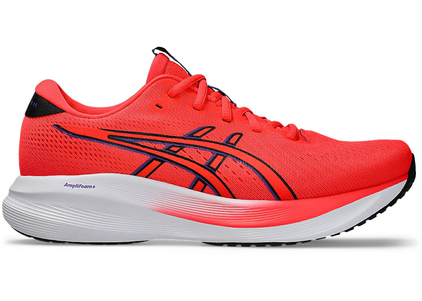 アシックス 赤 レッド 黒色 ブラック スニーカー メンズ ASICS GEL-EXCITE 11 FLASH RED BLACK / FLASH RED BLACK