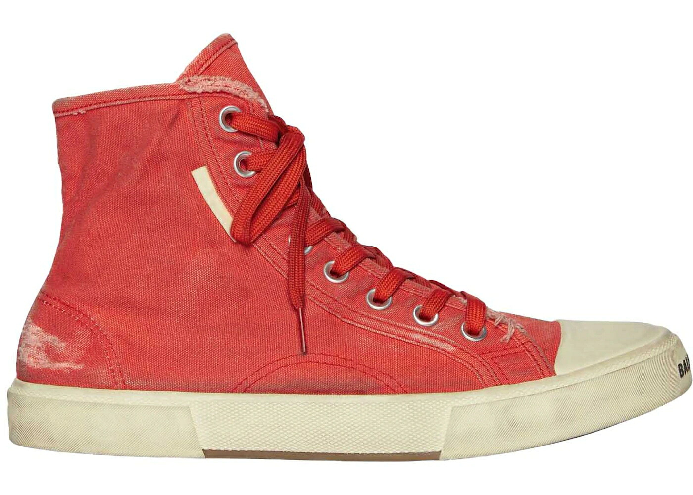 バレンシアガ ハイ 赤 レッド 白色 ホワイト WOMEN'S スニーカー レディース BALENCIAGA PARIS HIGH TOP RED (WOMEN'S) / RED WHITE