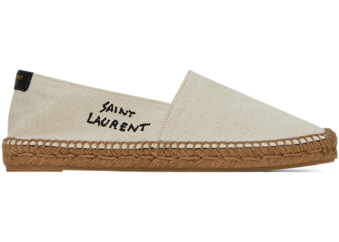 サンローラン ナチュラル ベージュ WOMEN'S スニーカー レディース SAINT LAURENT SAINT LAURENT EMBROIDERED ESPADRILLES NATURAL BEIGE CANVAS (WOMEN'S) /