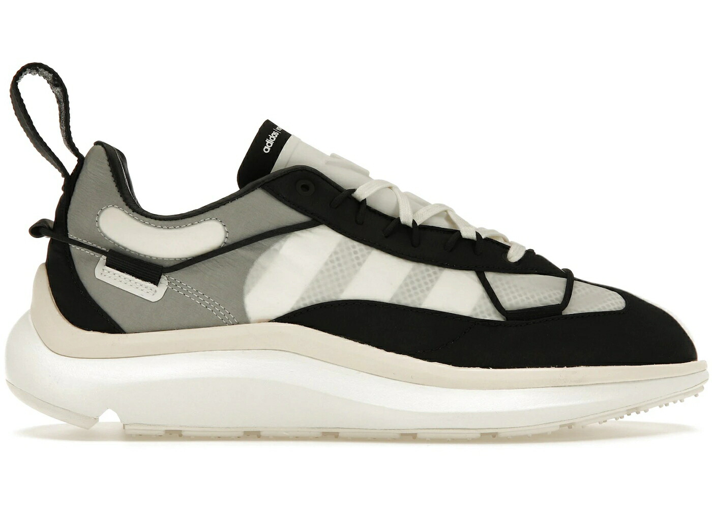 アディダス 幽客 白いこと 白いこと 黒いこと 黒いこと 中核グループ スニーカー メンズ ADIDAS Y-3 SHIKU RUN CHALK WHITE / BLACK CORE WHITE CHALK WHITE