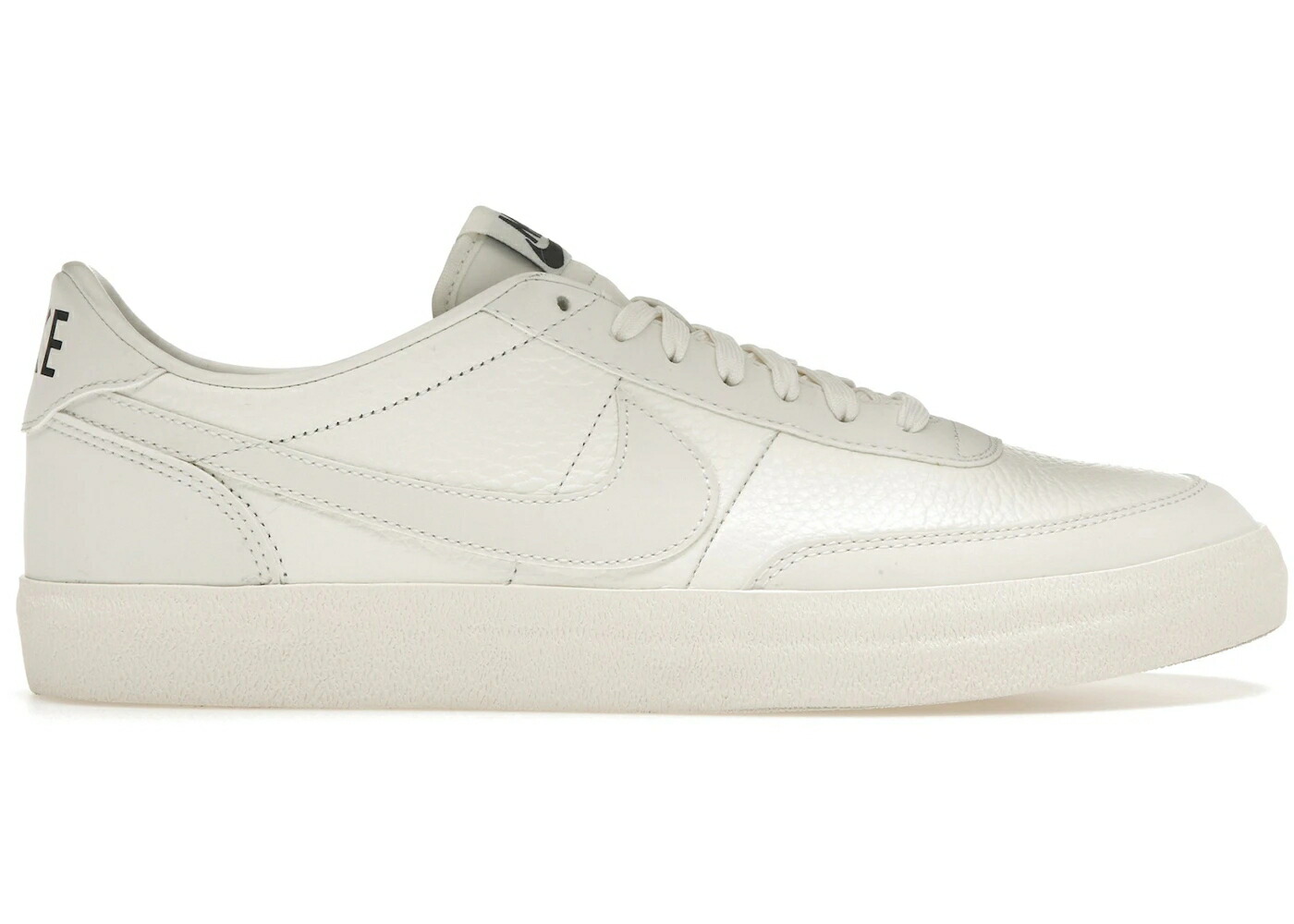 ナイキ レザー 黒色 ブラック スニーカー メンズ NIKE KILLSHOT 2 LEATHER SAIL BLACK / SAIL BLACK SAIL
