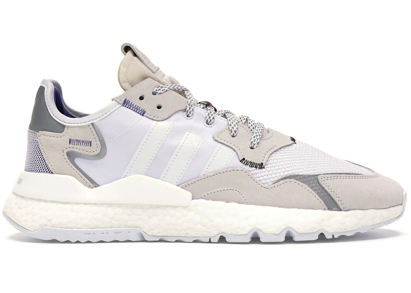 アディダス ジョガーパンツ 白色 ホワイト スニーカー メンズ ADIDAS NITE JOGGER 3M CLOUD WHITE / CLOUD WHITE CLOUD WHITE CLOUD